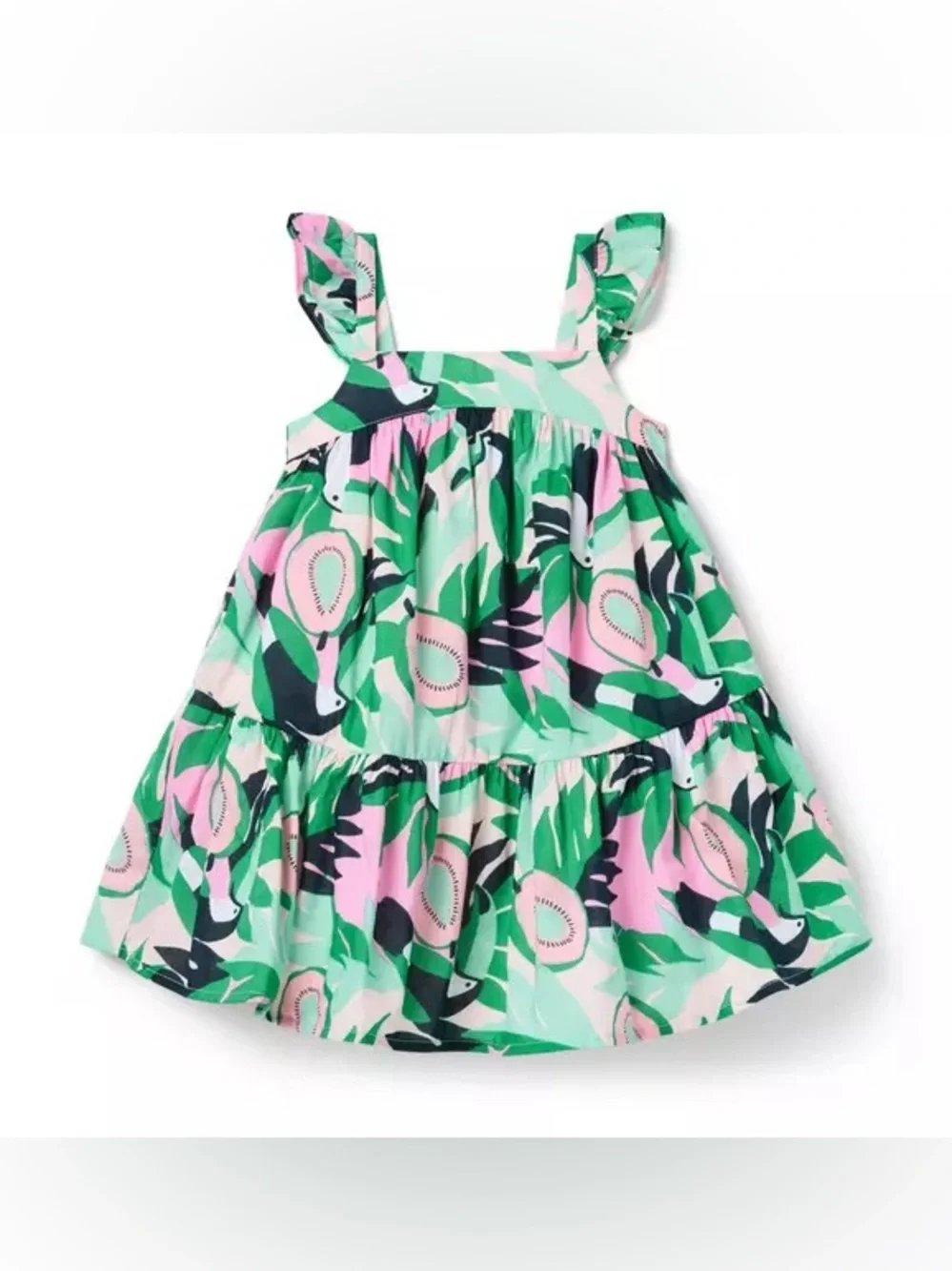 Like New Janie and Jack Tropical Matching Set for Boy (Size 6) & Girl (Size 3)